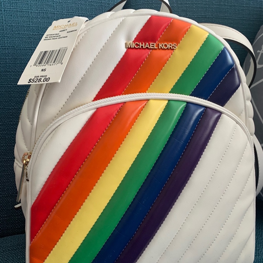 Michaels Kors rainbow backpack. Make me an offer.
